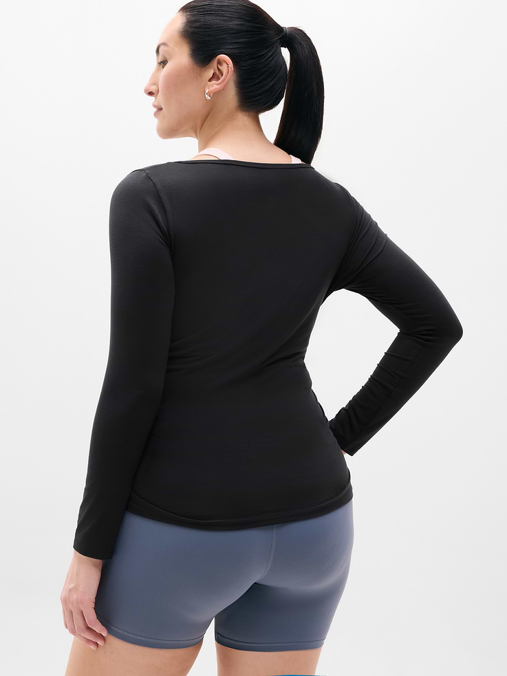 Image number 6 showing, Move With Ease Boatneck Top