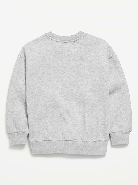 Favorite Fleece Oversized Crew-Neck Sweatshirt for Boys