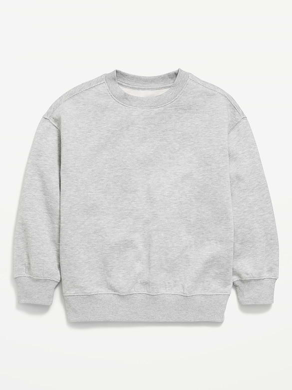 Favorite Fleece Oversized Crew-Neck Sweatshirt for Boys