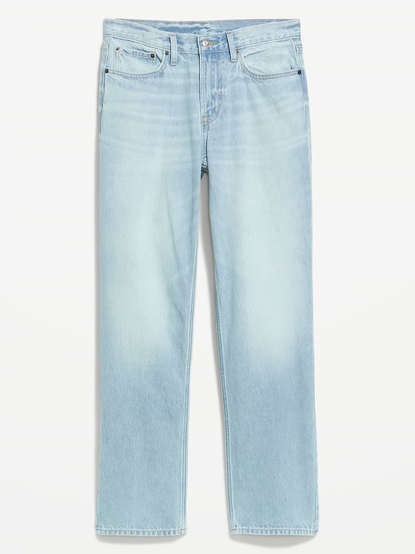 Structured Loose Non-Stretch Jeans