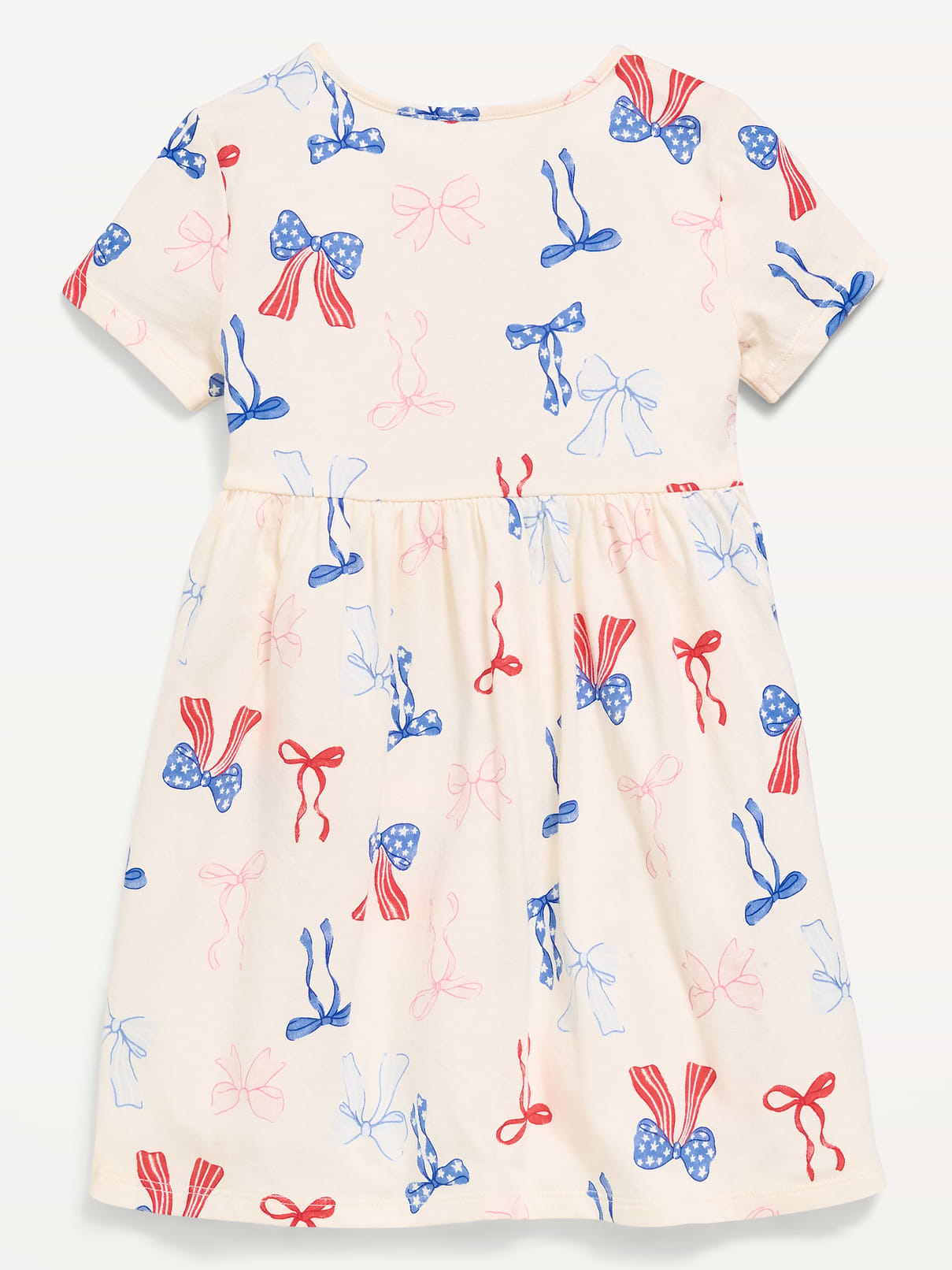 Image number 3 showing, Printed Short-Sleeve Jersey-Knit Dress for Toddler Girls