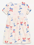 Image number 3 showing, Printed Short-Sleeve Jersey-Knit Dress for Toddler Girls