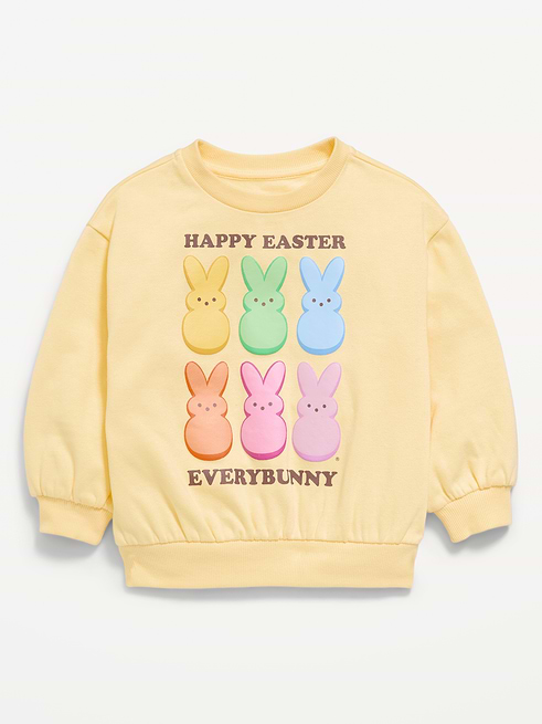 Generic PEEPS® Graphic Sweatshirt for Toddler Girls clearance deal