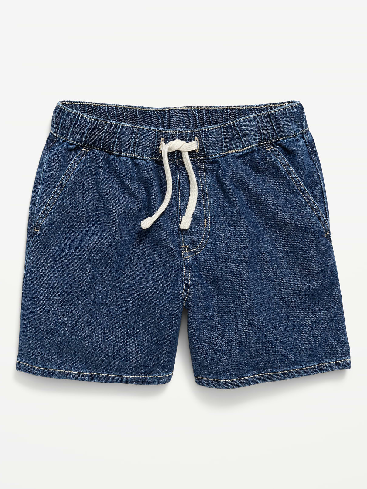 Image number 3 showing, Above Knee Super Baggy Pull-On Jean Shorts for Boys