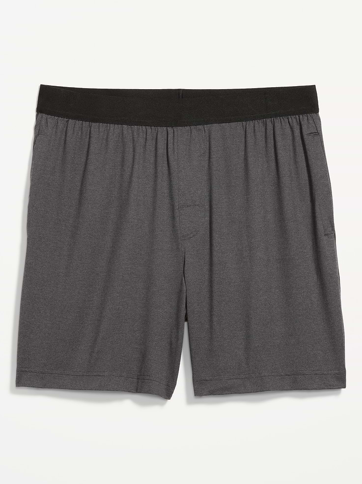 Image number 3 showing, Jersey-Knit Pajama Shorts