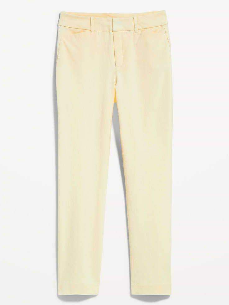 Image number 8 showing, High-Waisted Pixie Straight Pants