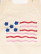 Image number 4 showing, Sleeveless Sweater-Knit One-Piece Romper for Baby