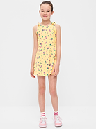 Image number 1 showing, PowerSoft Sleeveless Tie-Strap Athletic Dress for Girls