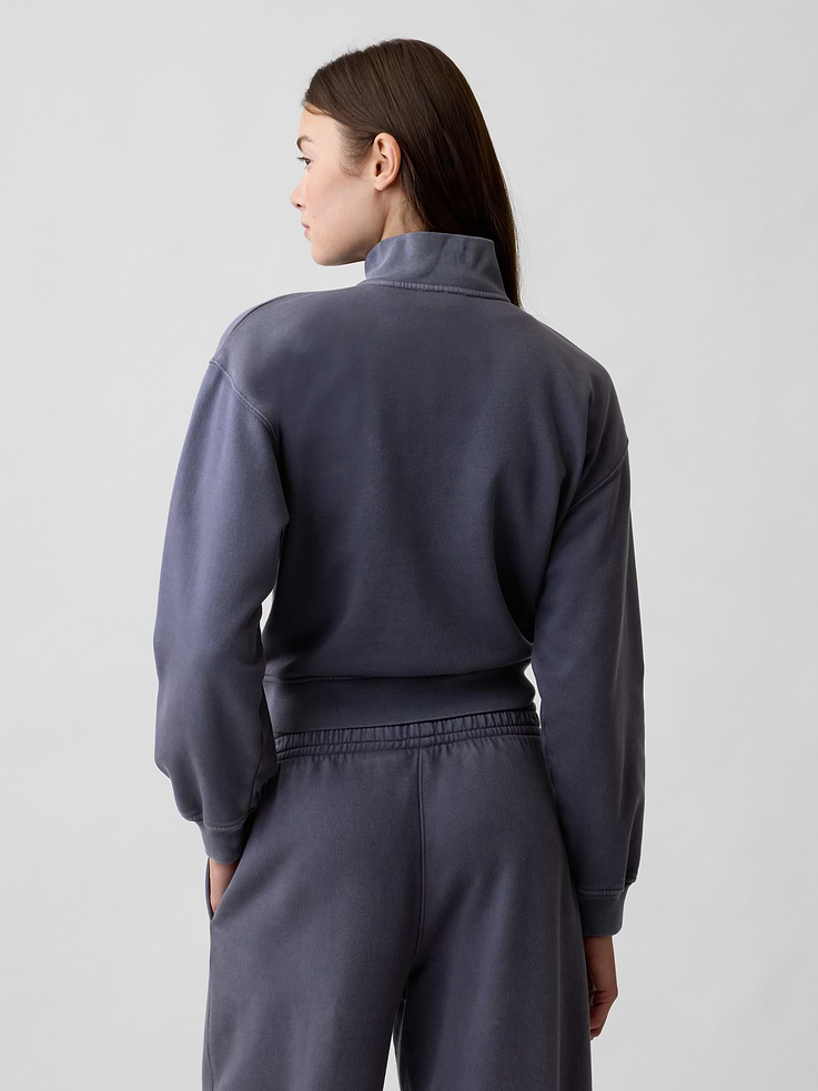 Image number 2 showing, Relaxed Fleece Half-Zip Sweatshirt