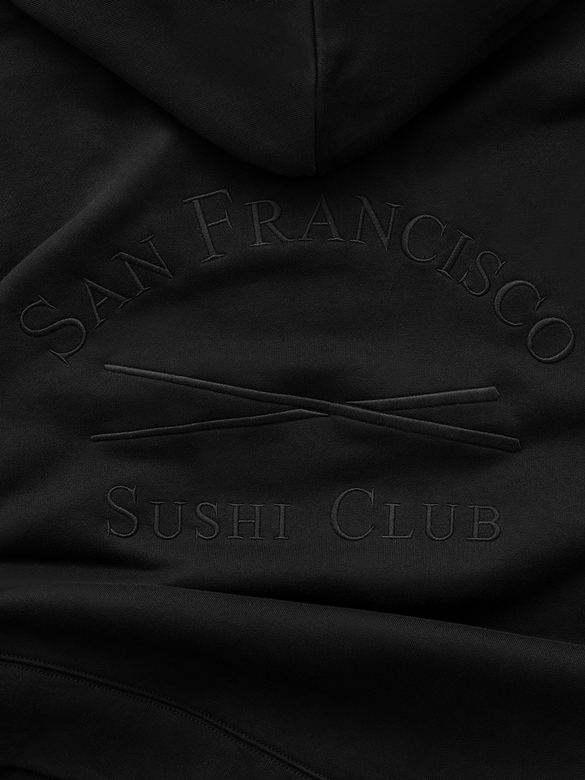 Gap × Sushi Club Heavyweight Logo Hoodie