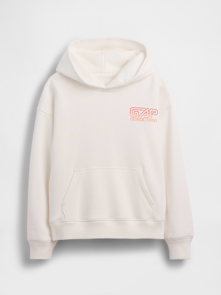 Image number 2 showing, Kids VintageSoft Relaxed Graphic Hoodie
