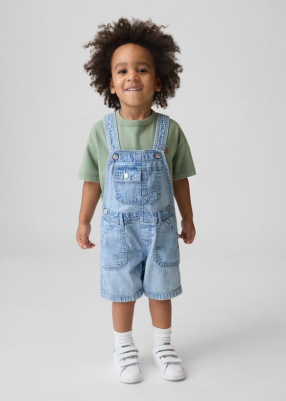 Baby & Toddler Denim Shortalls
