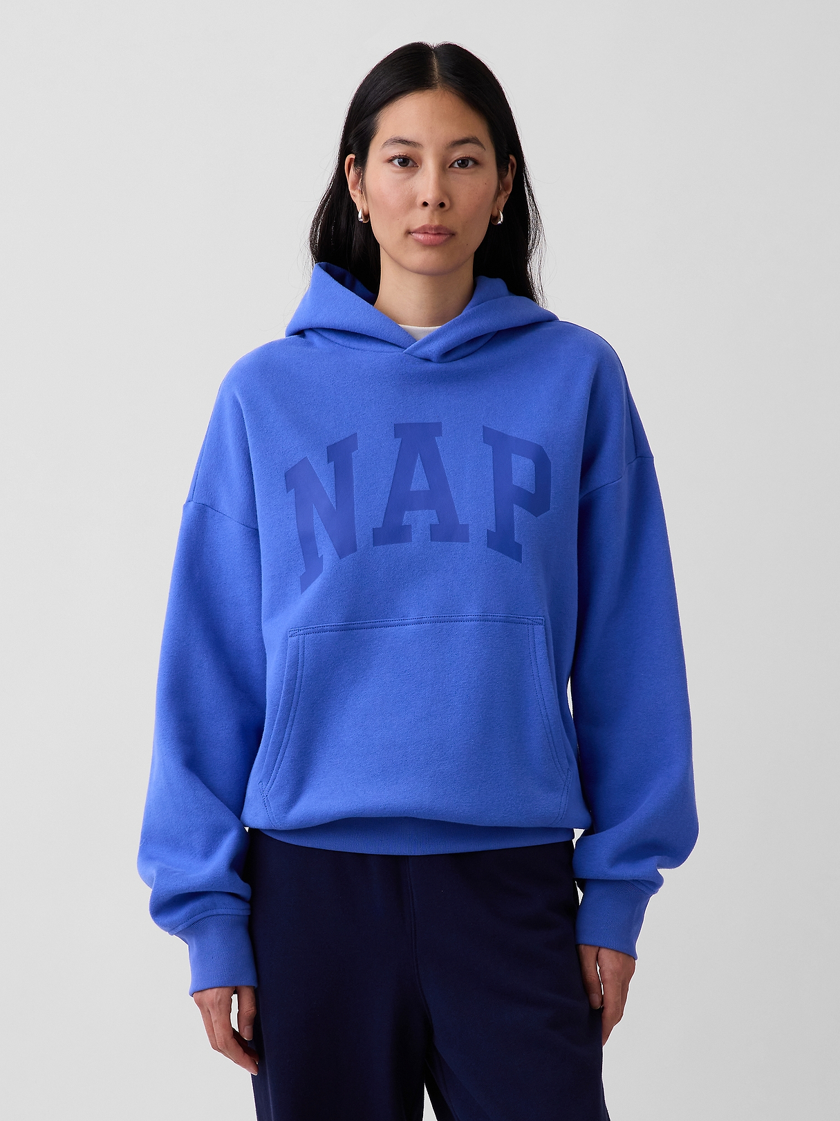 Adult VintageSoft NAP Logo Hoodie | Gap