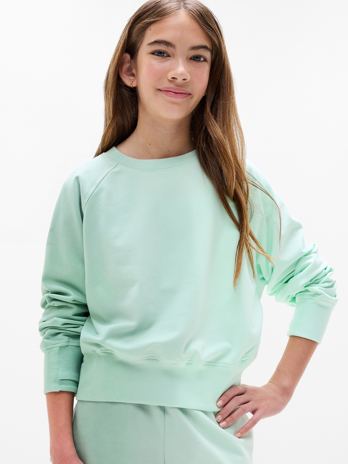 Athleta Girl All Day Crewneck Sweatshirt | Athleta