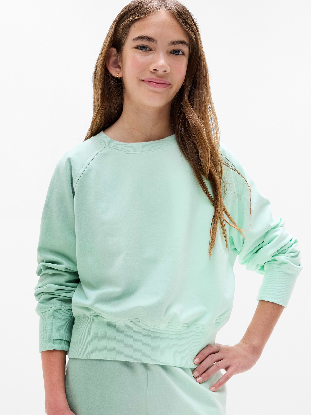 Athleta Girl All Day Crewneck Sweatshirt