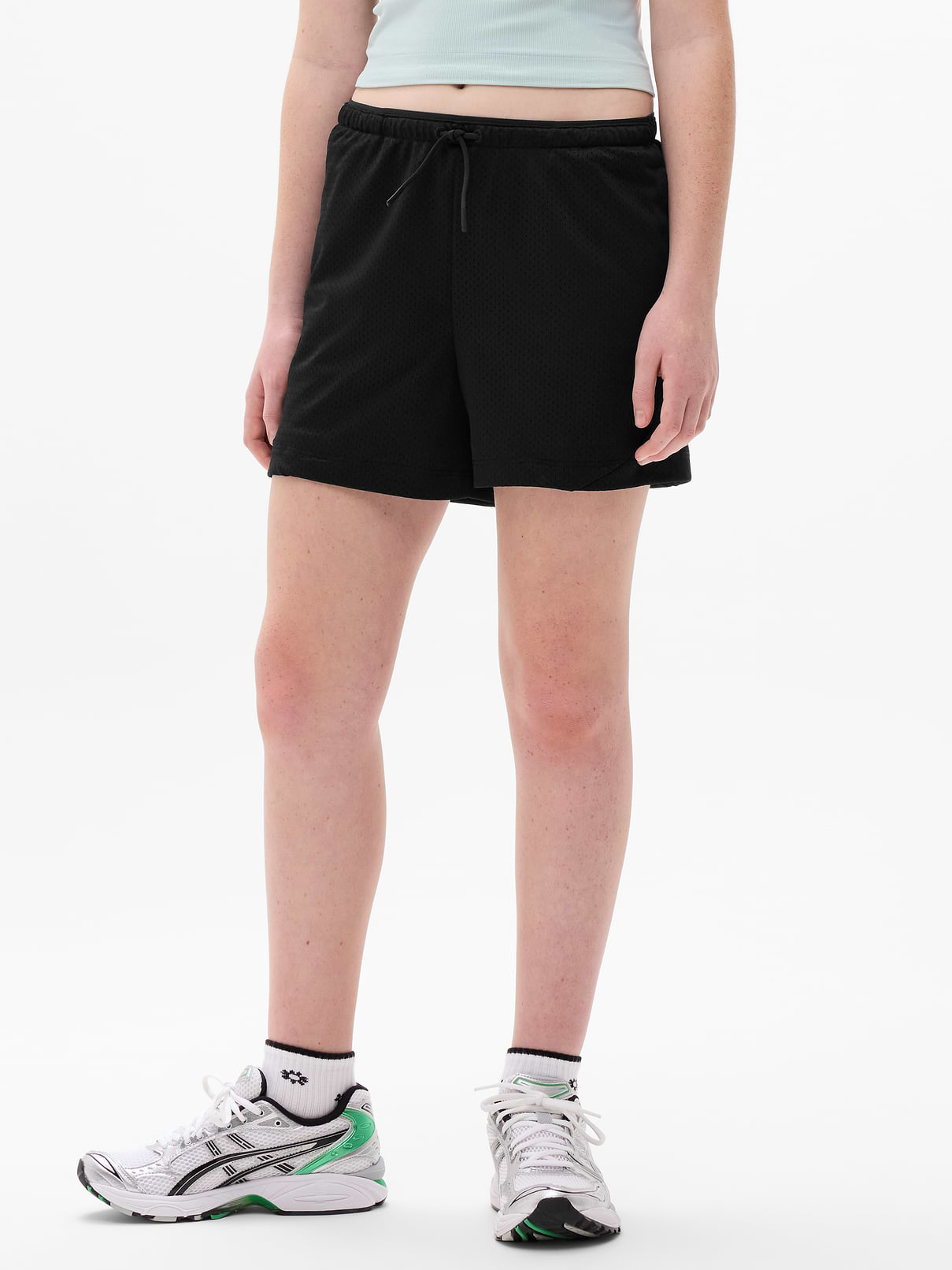 Athleta Girl Gamechanger Mesh 4" Short