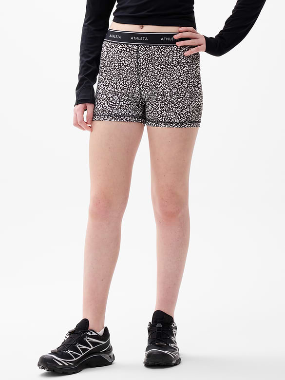 Athleta Girl Chit Chat Logo Short