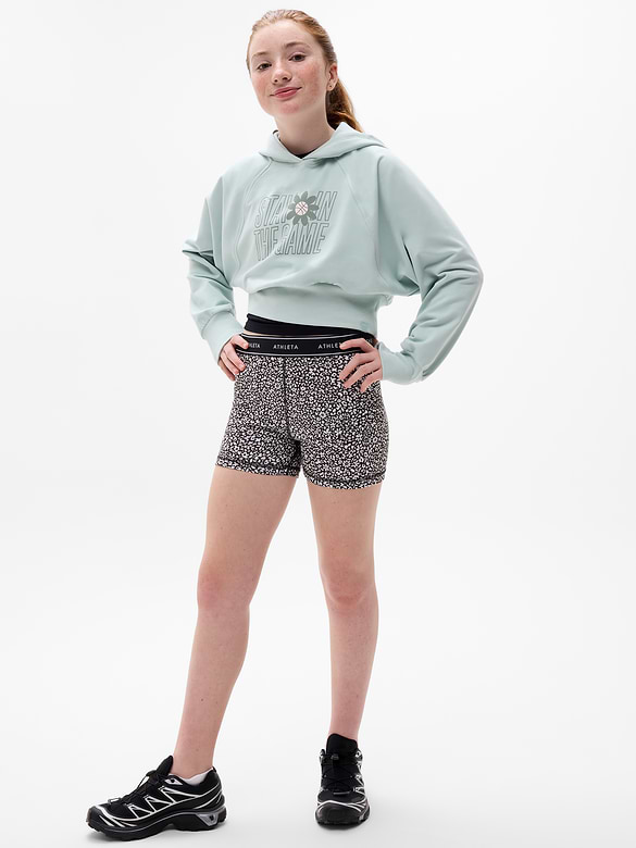 Athleta Girl Chit Chat Logo Short
