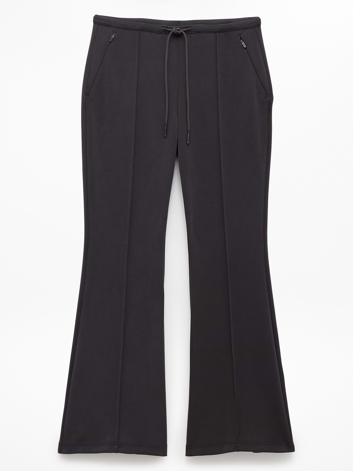 Seasoft Pintuck Mid Rise Flare Pant | Athleta