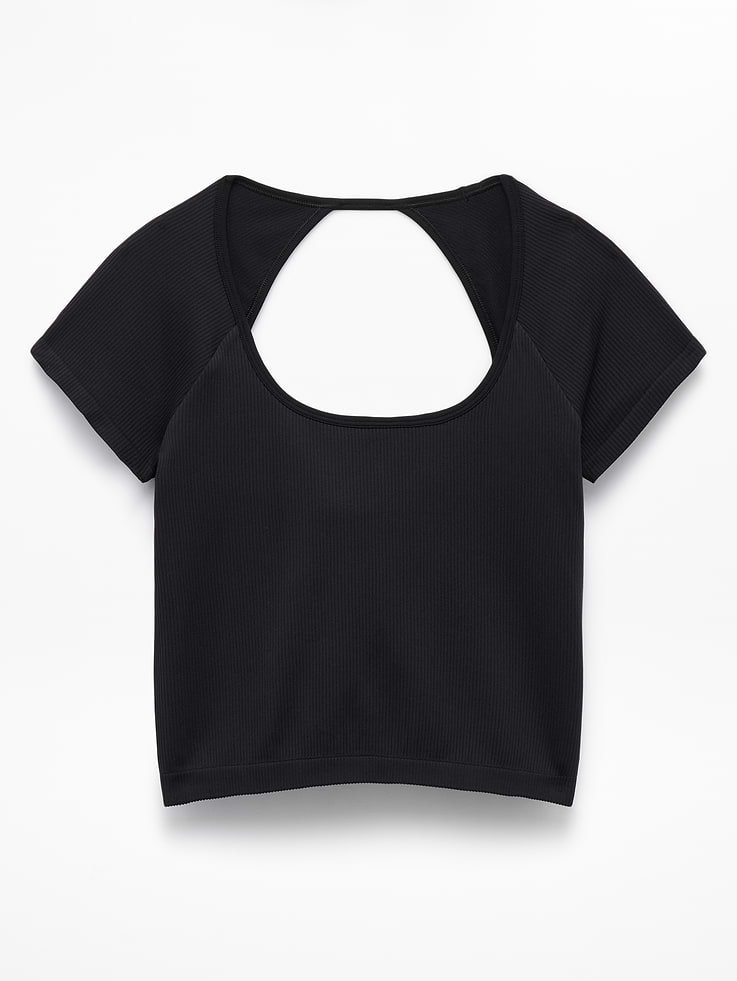 Image number 7 showing, Recharge Seamless Open Back Tee