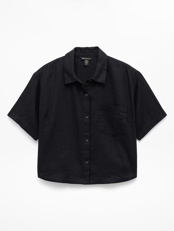 Retreat Linen Short Sleeve Shirt