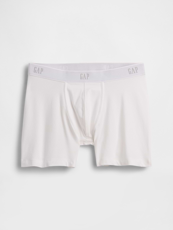 5" Organic Stretch Cotton Boxer Briefs