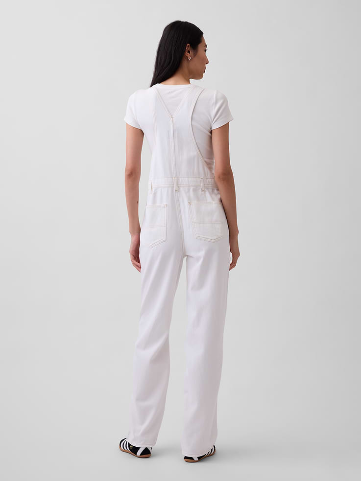 Image number 2 showing, UltraSoft Denim '90s Loose Overalls