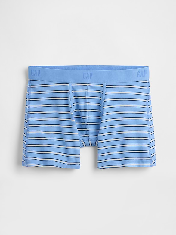 5" Organic Stretch Cotton Boxer Briefs