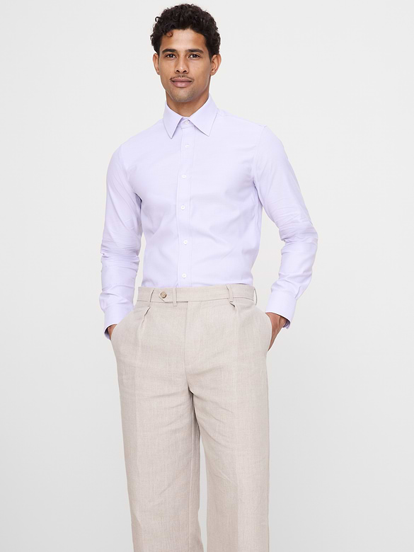 Chemise habillée ajustée infroissable