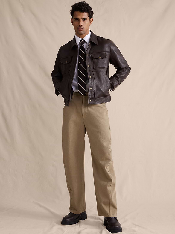Loose Twisted Seam Jean