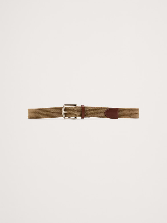 Woven Braided Cotton Belt