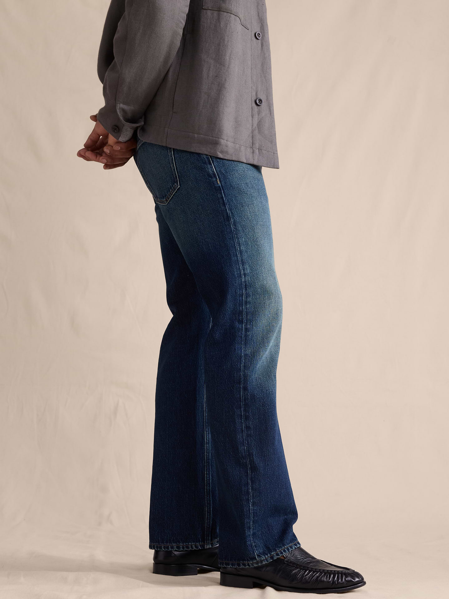Image number 4 showing, Classic Bootcut Jean in 100% Cotton