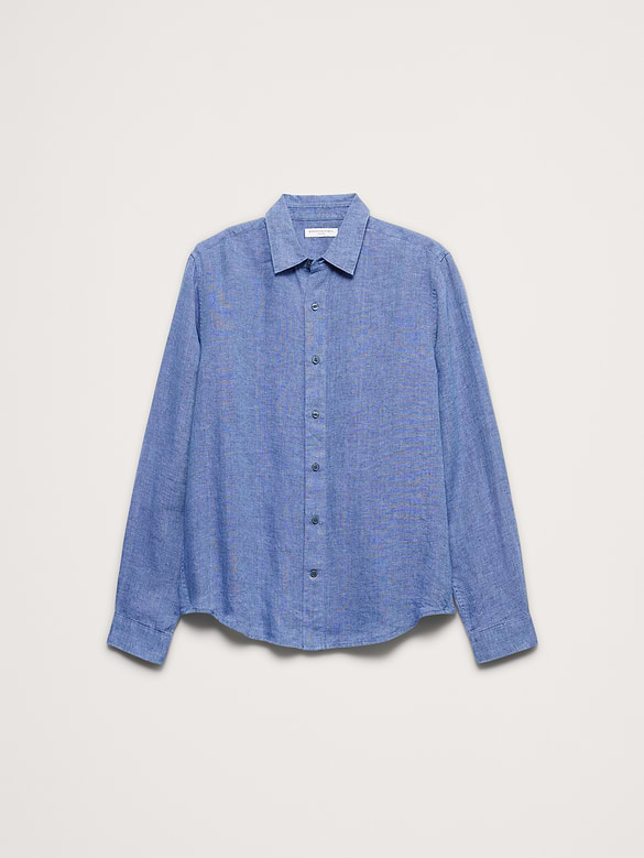 Standard-Fit Linen Shirt