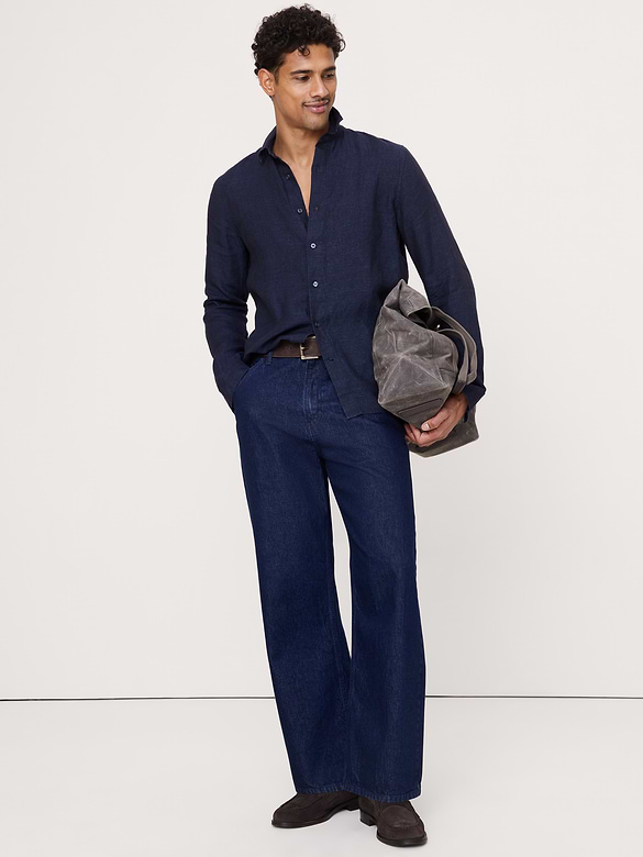 Chemise standard en lin