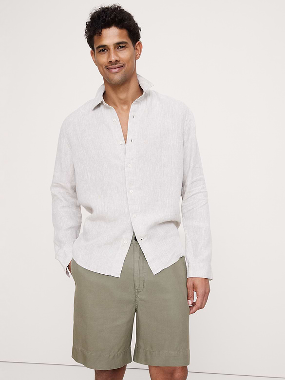 Chemise standard en lin