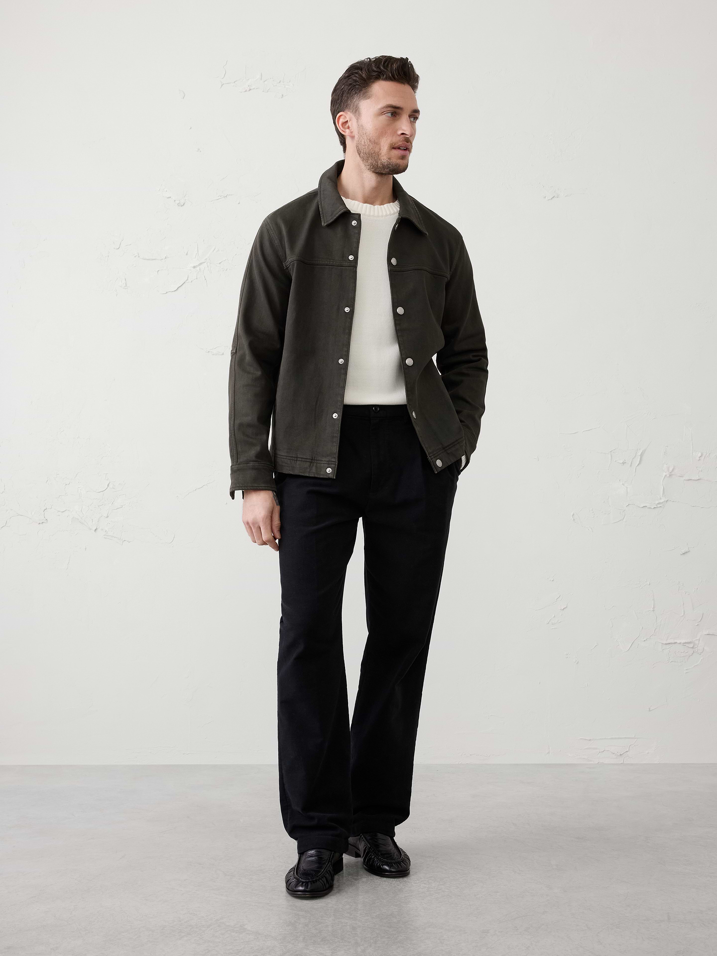 Image number 1 showing, Relaxed Garment-Dyed Jacket