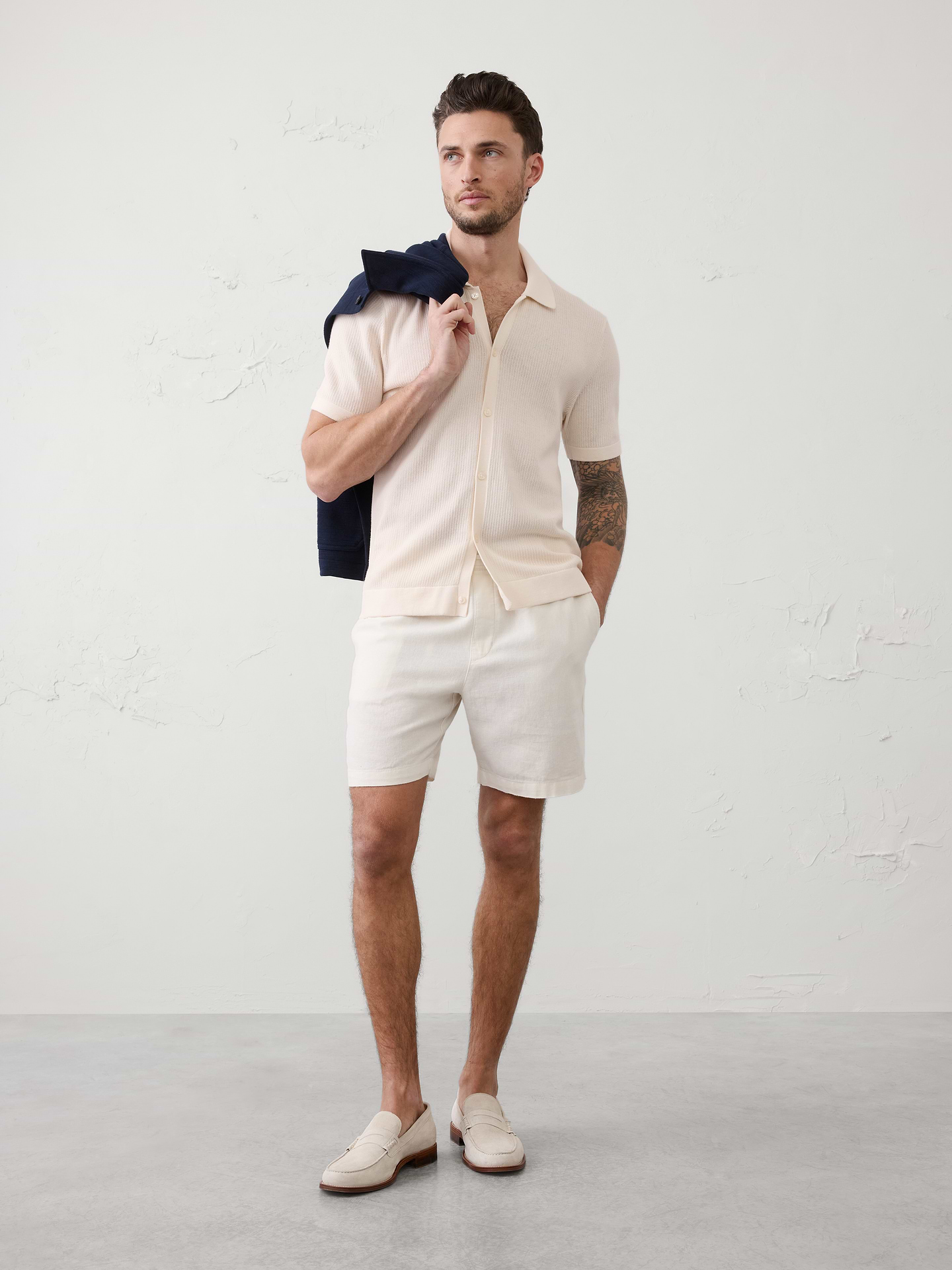 Image number 1 showing, Button-Down Sweater Polo