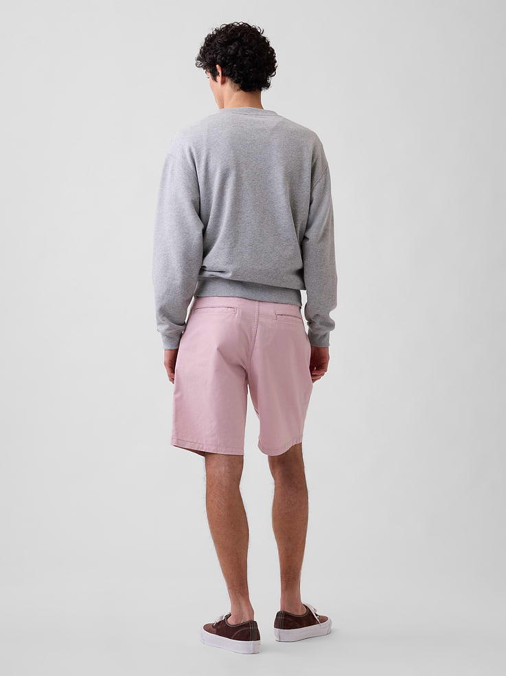 Image number 2 showing, 9" Essential Khaki Shorts