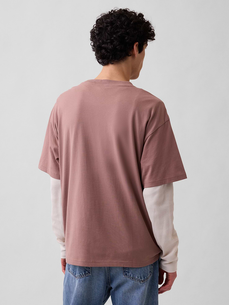 Image number 2 showing, VintageSoft Boxy T-Shirt