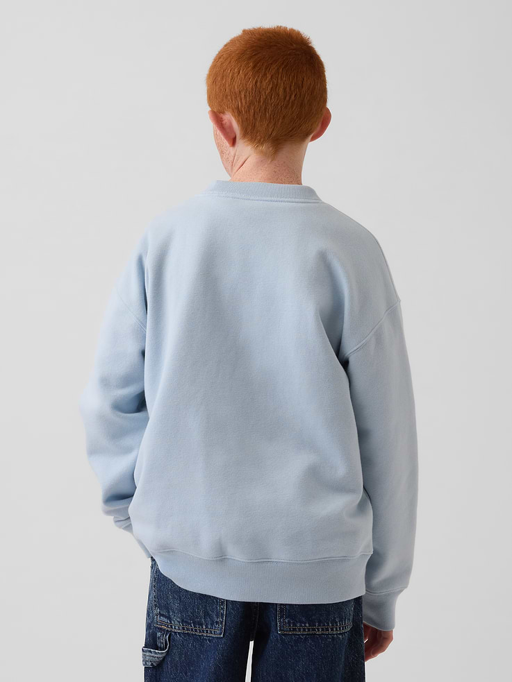 Image number 3 showing, Kids VintageSoft Relaxed Logo Sweatshirt