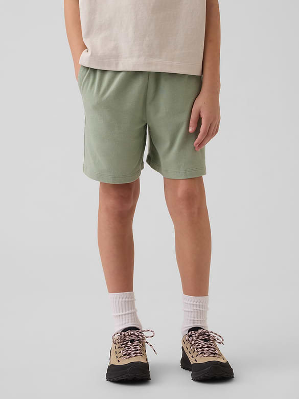 Short confort en coton épais pour Enfant
