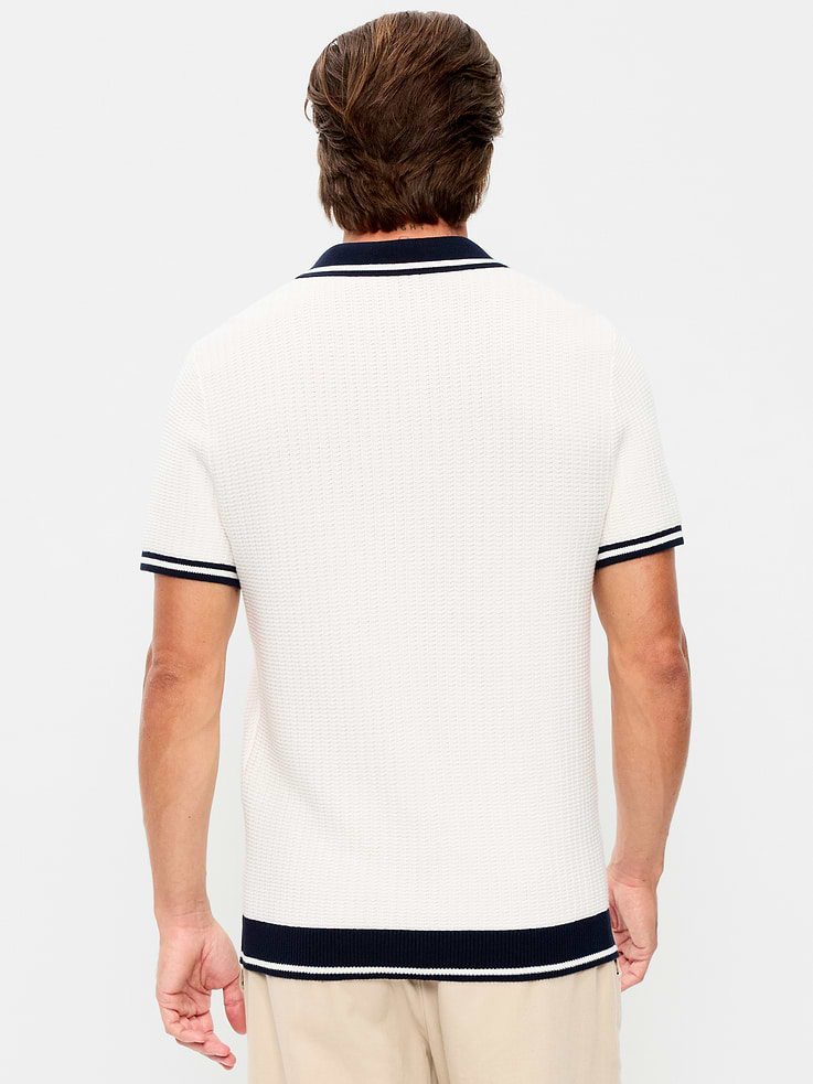 Image number 2 showing, Striped Polo Sweater