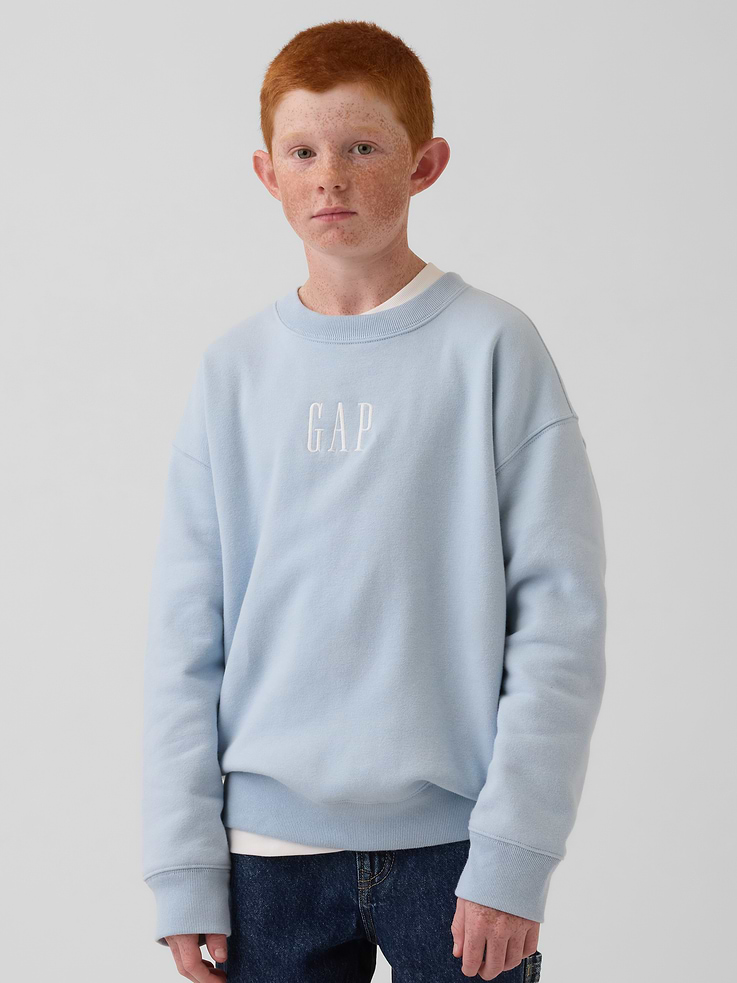 Image number 1 showing, Kids VintageSoft Relaxed Logo Sweatshirt