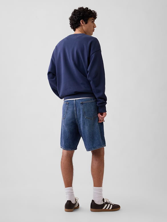 9" SuperSoft Loose Denim Shorts