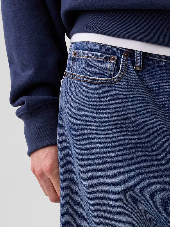 9" SuperSoft Loose Denim Shorts
