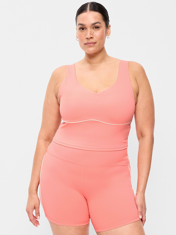 StudioSmooth Seamed Longline Top