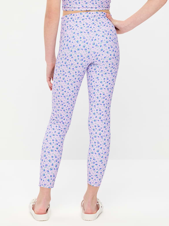 High-Waisted PowerSoft 7/8 Leggings for Girls