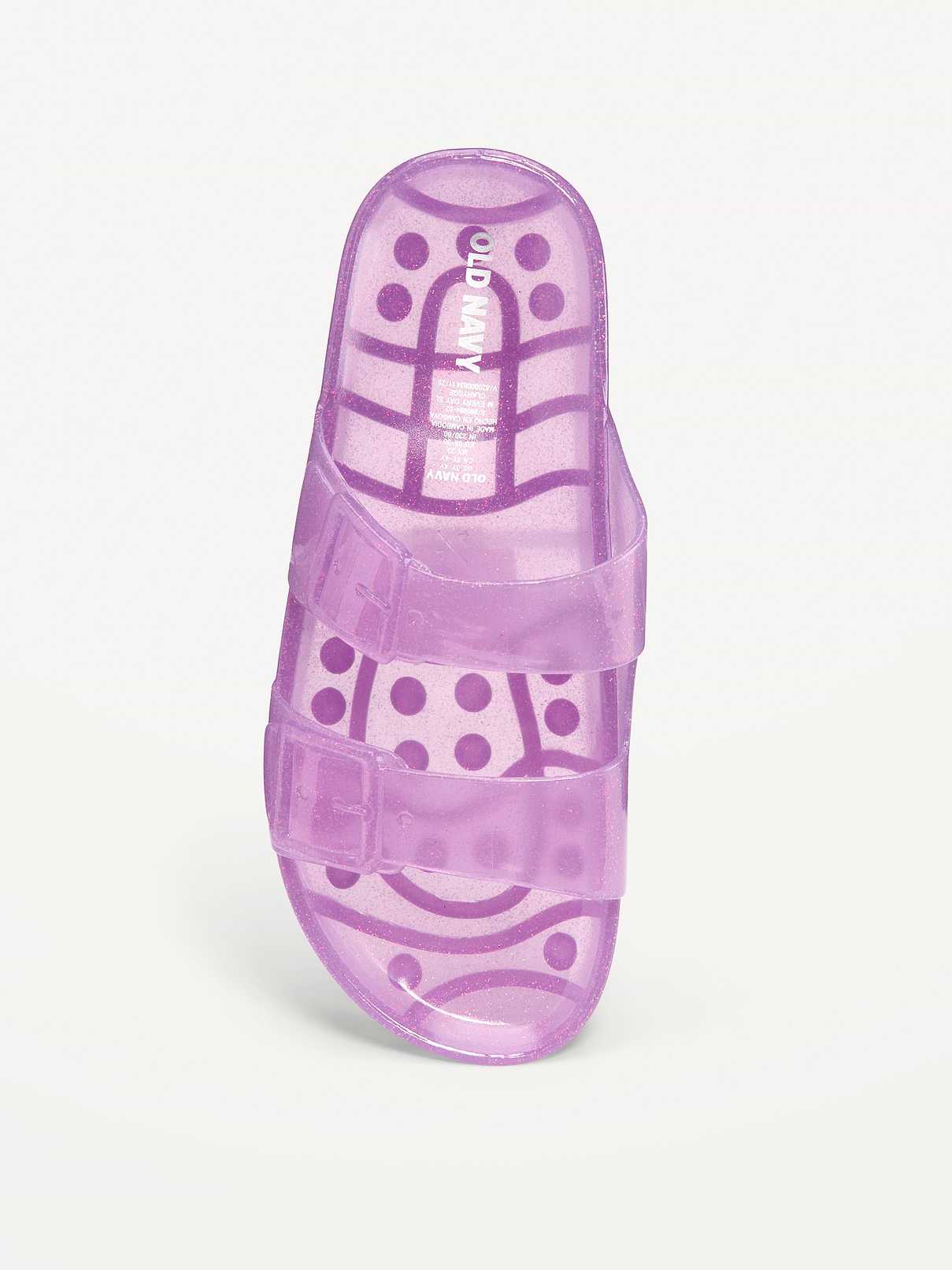 Image number 2 showing, Jelly Buckled Slide Sandals for Girls
