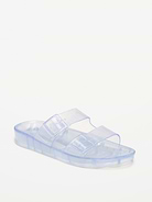 Image 1 of 4, buckled straps across foot, contoured foot bed, textured outsole, Product #885984