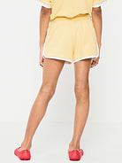 Image number 2 showing, Dolphin-Hem Terry Shorts for Girls